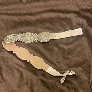 Altered state belt -Enchanted Forest Belt - ivory